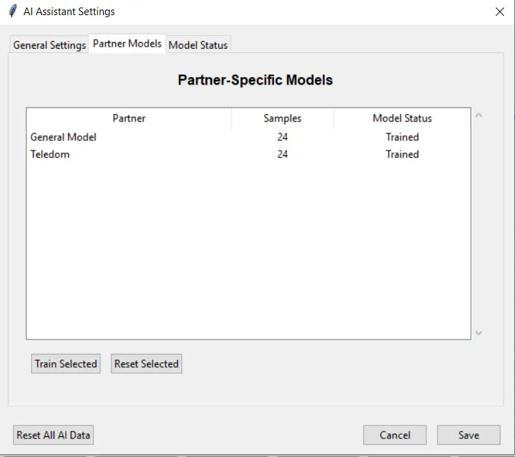 Planning AI Interface